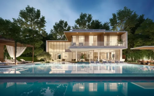 بنتهاوس جذّاب على ضفاف البحيرة مع مسبح خاص